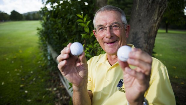 Aces in spades: Jim Jackson at the Capital Golf Club.