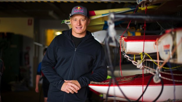 America's Cup skipper Jimmy Spithill of the Oracle Team USA. 