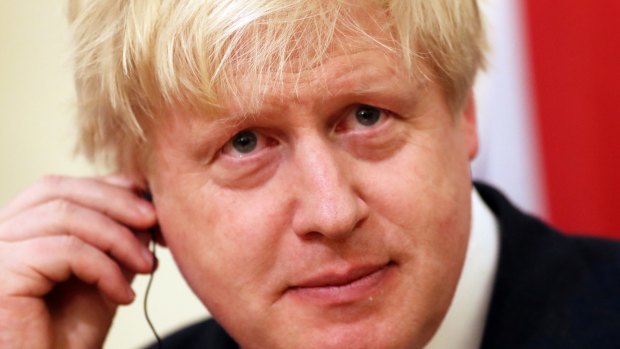 British Foreign Secretary Boris Johnson has cancelled a visit to Moscow in the wake of the Syrian crisis.