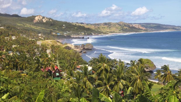  Bathsheba, on the Atlantic side of Barbados, is home to the renowned Soup Bowl surf break.