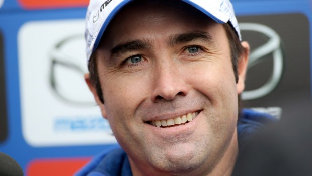 Wrong verdict: North Melbourne coach Brad Scott did not agree with the MRP's decision to suspend Geelong's Tom Hawkins.