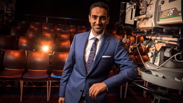 The group of visiting journalists spoke with Waleed Aly, the host of The Project.