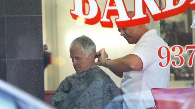 "He is a very good customer": barber Brian Kandakji.
