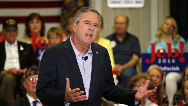 Republican presidential candidate Jeb Bush campaigning in Colorado on Tuesday. 