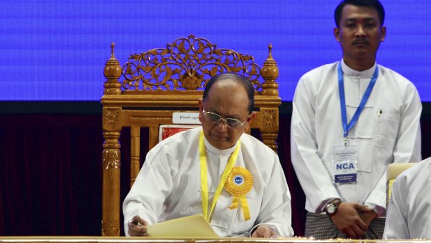 Myanmar President Thein Sein's government has been warned against mixing religion and politics.