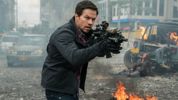 Mark "tough guy" Wahlberg in Mile 22.