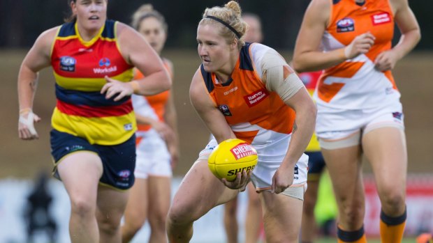GWS ruck Britt Tully says the Giants' list is overflowing with talent ahead of a crunch Western Bulldogs clash. 