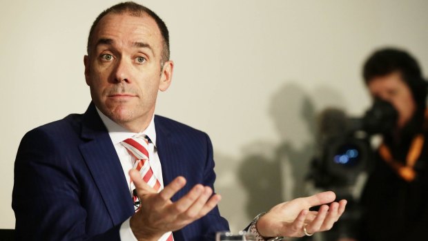 NAB chief executive Andrew Thorburn said he was looking at options to exit the region.