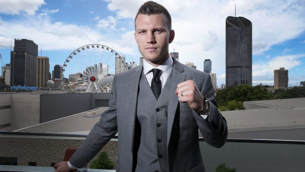 Ready: Jeff Horn will defend his WBO welterweight world title on Wednesday.