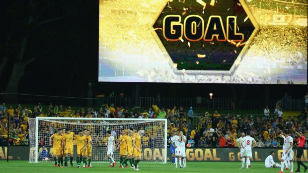 The end game: Socceroos coach Ange Postecoglou wants to see the national teams kicking goals on, and off, the park.