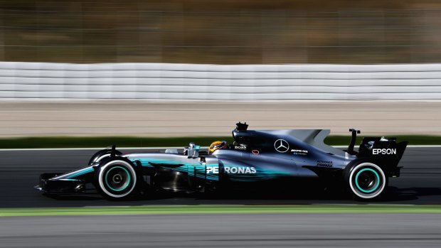 Lewis Hamilton was fastest on the day.