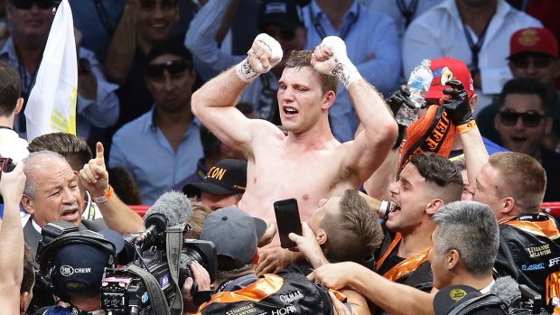 Ready to rumble: Jeff Horn will defend his WBO title in December.