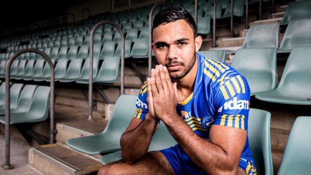 Bevan French is hoping to wear the Eels No.1 jersey next year.