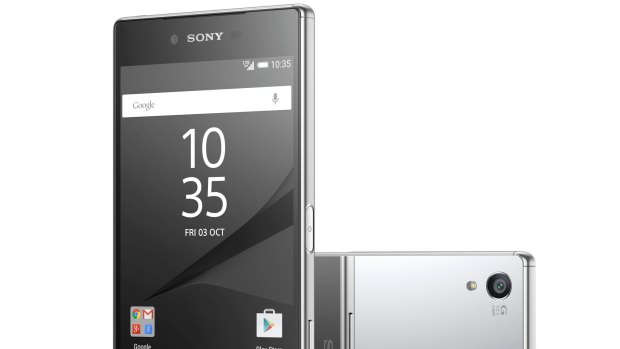 The Xperia Z5 Premium has a 4K screen and a mirrored glass back.
