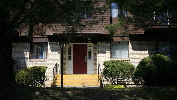 The apartment Vincent Viafore shared with his fiancee Angelika Graswald in  Poughkeepsie, New York. 