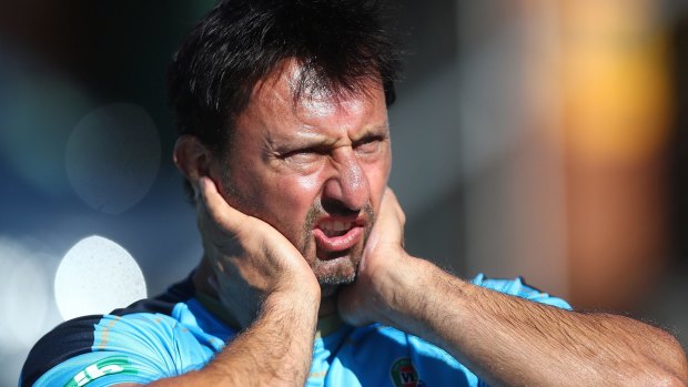 Good record: Geoff Carr believes Laurie Daley should continue as NSW coach.