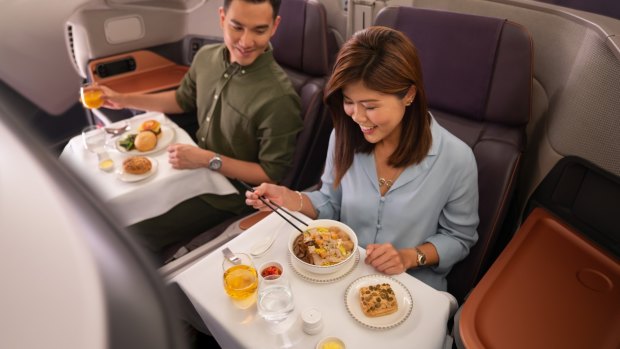Which airline has turned one of its A380 superjumbos into a restaurant?