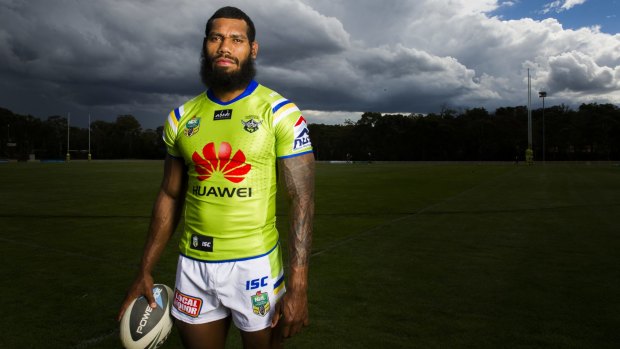 Au revoir: Sisa Waqa will leave the Raiders for French rugby in June.
