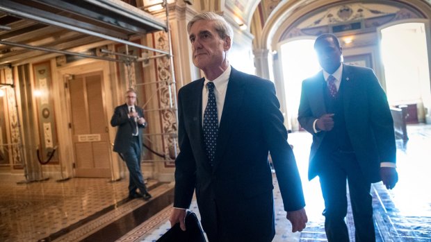 Special counsel Robert Mueller. When his inquiry reports, there is likely to be a renewed spike in American outrage towards Russia. 