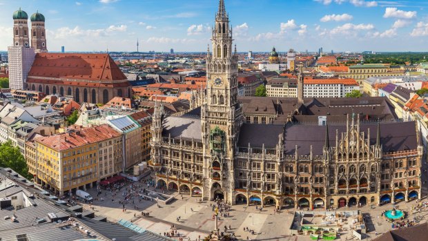 The Bavarian city we call Munich is called München in German.
