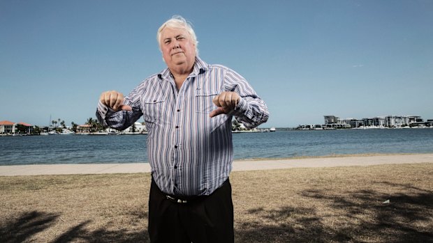 Palmer United Party leader Clive Palmer.