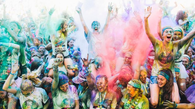 The Color Run debuted in Canberra in 2014 with  more than 10,000 runners.
