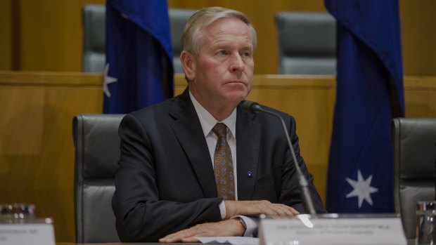 Colin Barnett says "large" deficits over the next two years cannot be avoided.