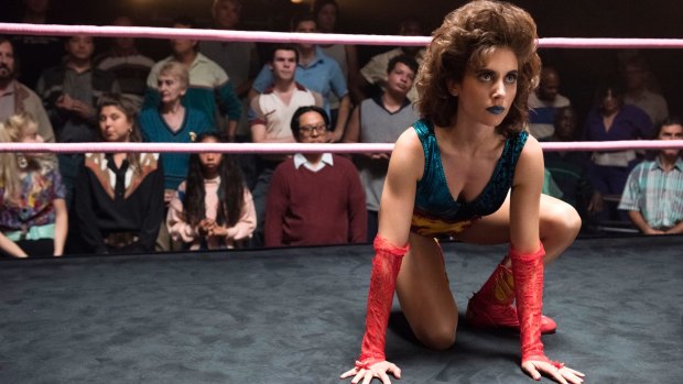 Dynamic energy: Alison Brie leads a mostly female cast.