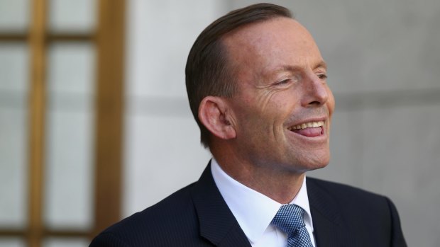 Prime Minister Tony Abbott says he has a glass half full view of the budget.