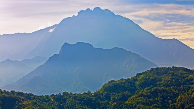Mount Kinabalu is a prominent mountain on the island of Borneo. 