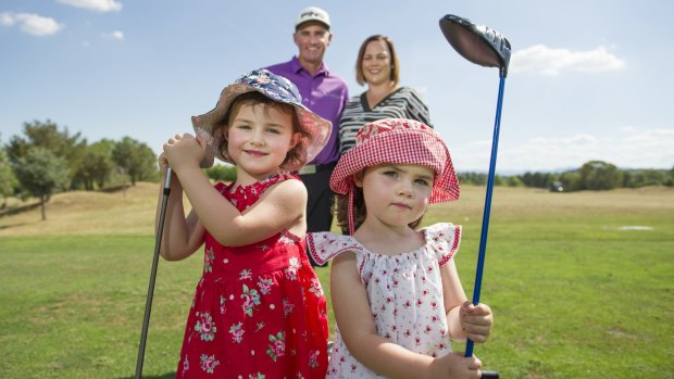 Opportunity knocks: Canberra golfer Matt Millar put his golf career on hold for his family, but could return to being a full-time golfer.