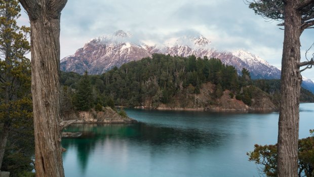 Nahuel Huapi, the largest of the lakes in the Lake District.