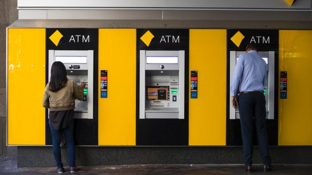 Matt Comyn, group executive, retail banking services, said Australians had complained for some time about being charged fees for using another bank's ATM.