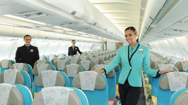 The friendly cabin crew are what make Air Tahiti Nui airlines memorable.