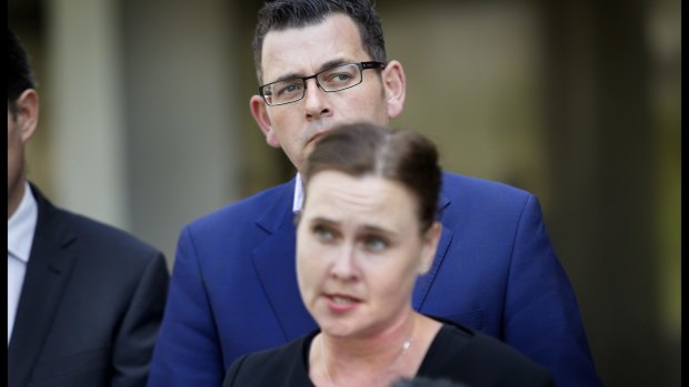 Jane Garrett, who quit Premier Daniel Andrews' cabinet, will contest the next election with supporters hoping she can return to the frontbench one day. 