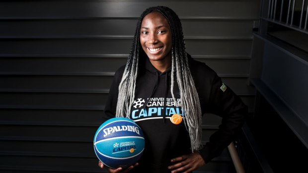 The Canberra Capitals have signed "one of the best young basketballers in the world" in Eziyoda Magbegor.