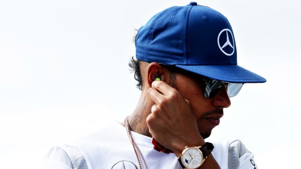 Diminant: Mercedes' Lewis Hamilton.