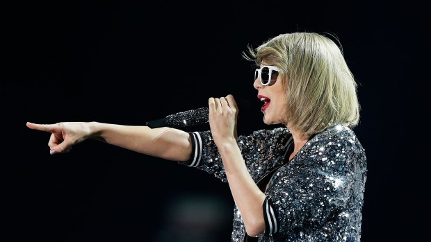Taylor Swift performs during her '1989' World Tour.