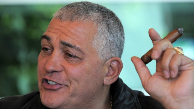 Mick Gatto's properties were raided in a search for counterfeiting equipment and fake notes.