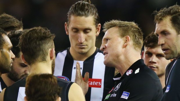 Coach Nathan Buckley says some of the Pies are playing for their careers.