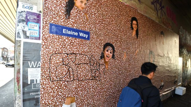 Elaine Way in Fitzroy, the Melbourne landmark we never knew we needed.