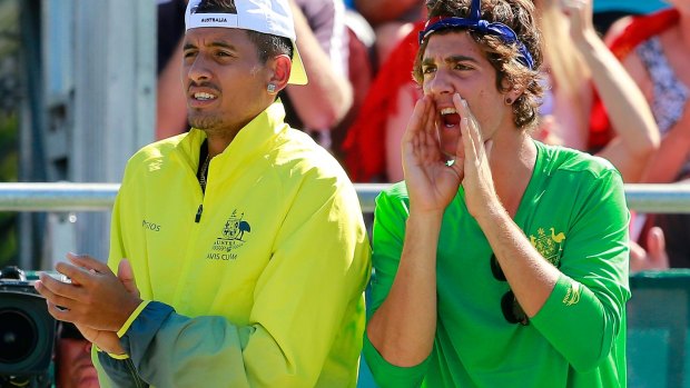 Doubles: Nick Kyrgios and Thanasi Kokkinakis will play together in New York.