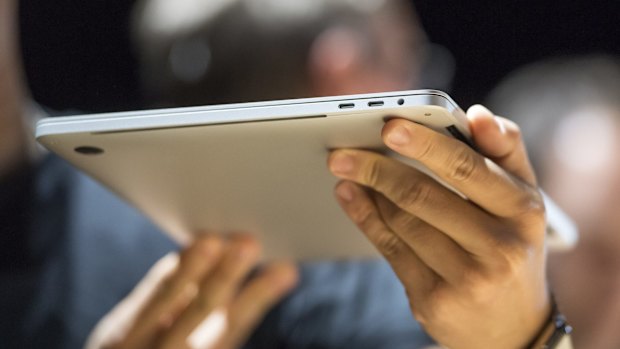 The new MacBook Pro only features Lightning 3 ports, plus a headphone jack.