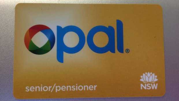 The Gold Opal card available to seniors still entitles cardholders to a $2.50 pensioner excursion fare.