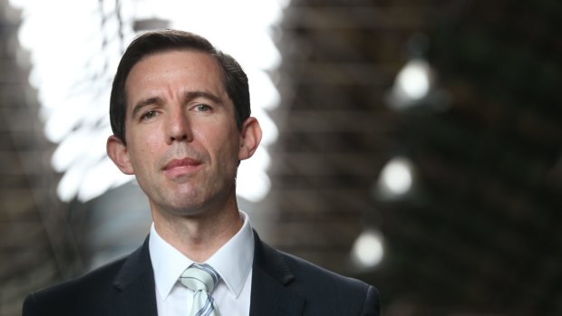 Education Minister Simon Birmingham.