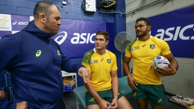 Work to do: Wallabies coach Michael Cheika and his players face a busy few months.