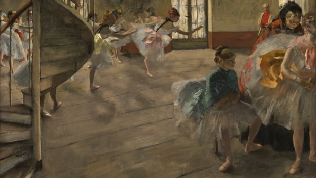 Edgar Degas' <i>The Rehearsal</i>, c.1874