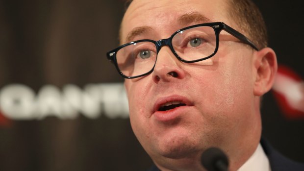 CEO Alan Joyce said Qantas performed better than any of its regional competitors during the influx of capacity. 