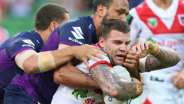 Centre of attention: Josh Dugan is back at fullback.