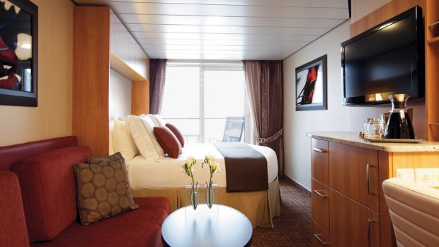 Comfort: Balcony stateroom. 